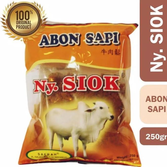

populer] Abon Sapi Nyonya Siok 250 gram