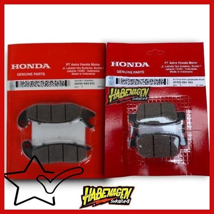 [HBA] KAMPAS REM PCX ABS | KAMPAS REM CAKRAM DEPAN BELAKANG DISK PAD ADV PCX 150 160 ABS ORI ORIGINA