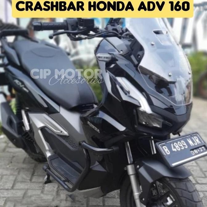 Crashbar ADV 160 2022 Tubular pelindung body dudukan Lampu ADV 160 TERBAIK