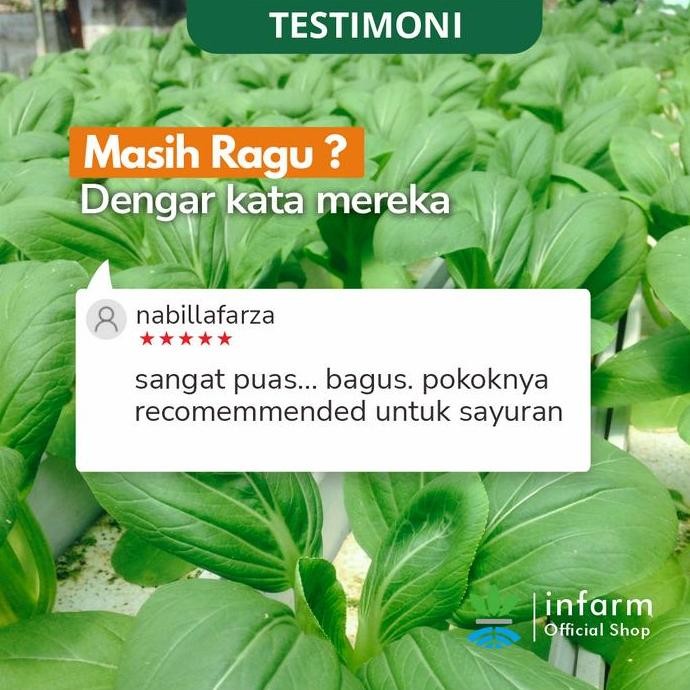 Pupuk Ab Mix Sayuran Daun 1000 Liter Untuk Tanaman Hias Dan Media Tanam Infarm Kualitas Terbaik Harg