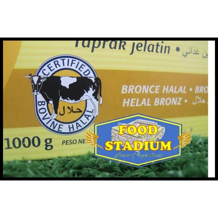 

Terlaris Gelatin Sheet Halal By Gelita, 100 Gr / 30 Lembar Good Quality