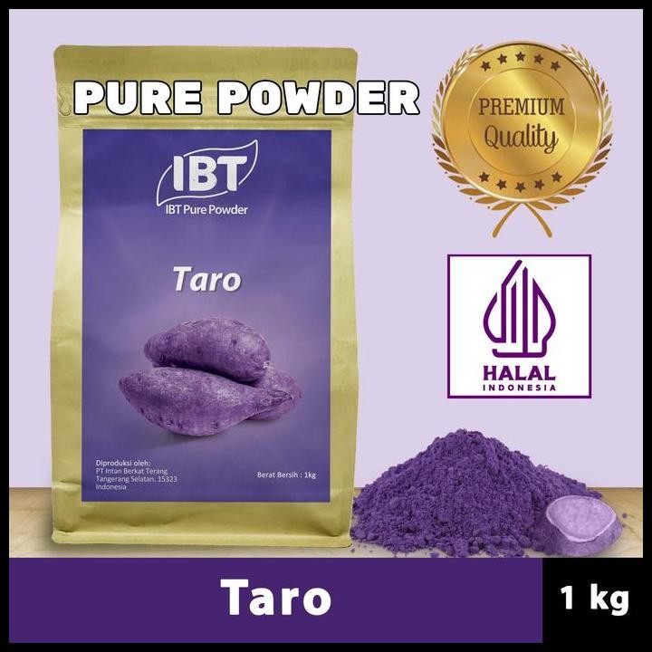 

Terlaris Pure Taro Powder. Impor Taiwan. Bubuk Essence Murni Kualitas Bagus Good Quality