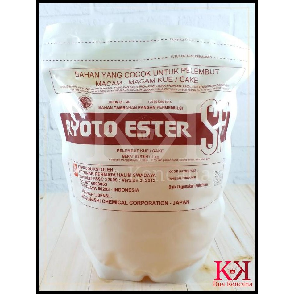 

Terlaris Emulsifier / Pengembang / Pelembut Kue Cake Sp Ryoto 1 Kg Good Quality