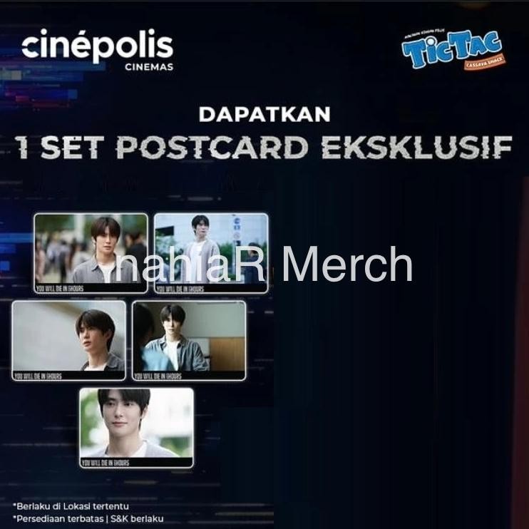 

You Will Die in 6 Hours x Cinepolis Official Postcard Set DiM