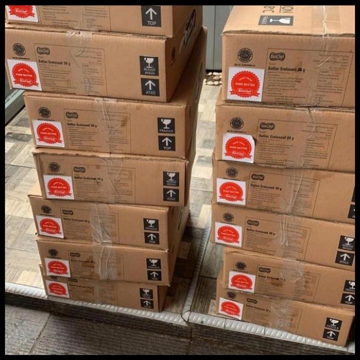 

Terlaris Croissant Frozen Dough Bonchef (Karton) Good Quality