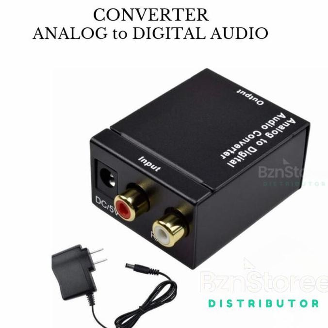 paling diminati] Audio Converter Analog RCA to Digital /Converter Analog to Digital accessories spea