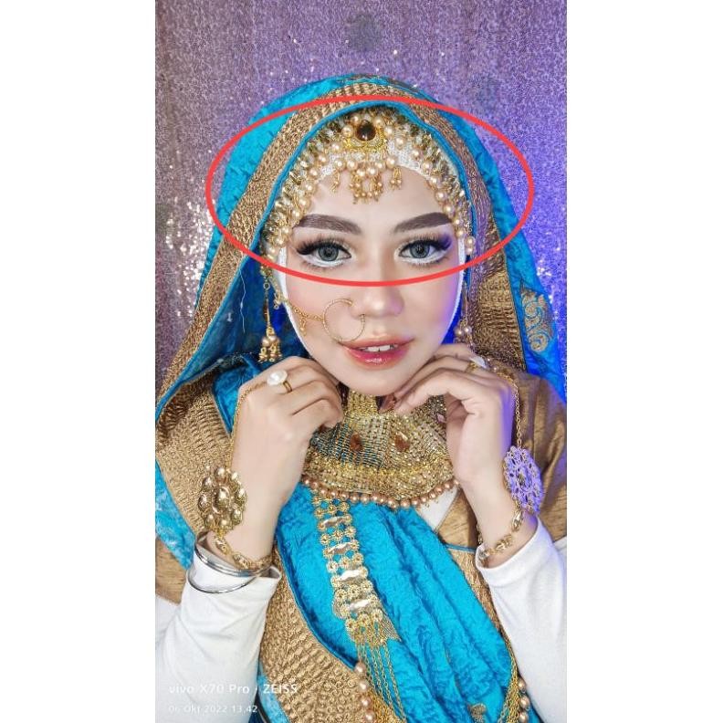 perhiasan india mathapati india, Kalung set / bridal set / kalung india / perhiasan india / kalung D