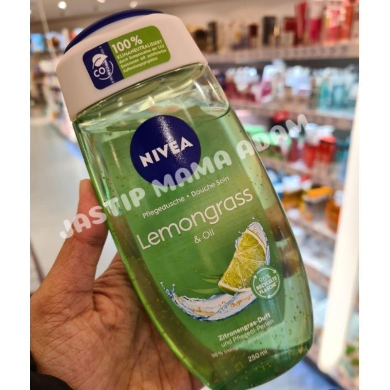 Nivea Lemongrass & Oil 250Ml Body Soap Asli Jerman Terlaris Best Quality 100% Original