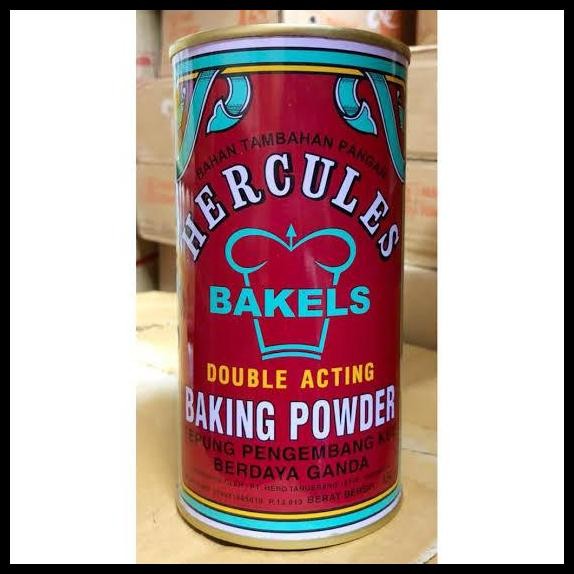 

Terlaris Hercules Baking Powder 450 Gr / Pengembang Kue Good Quality