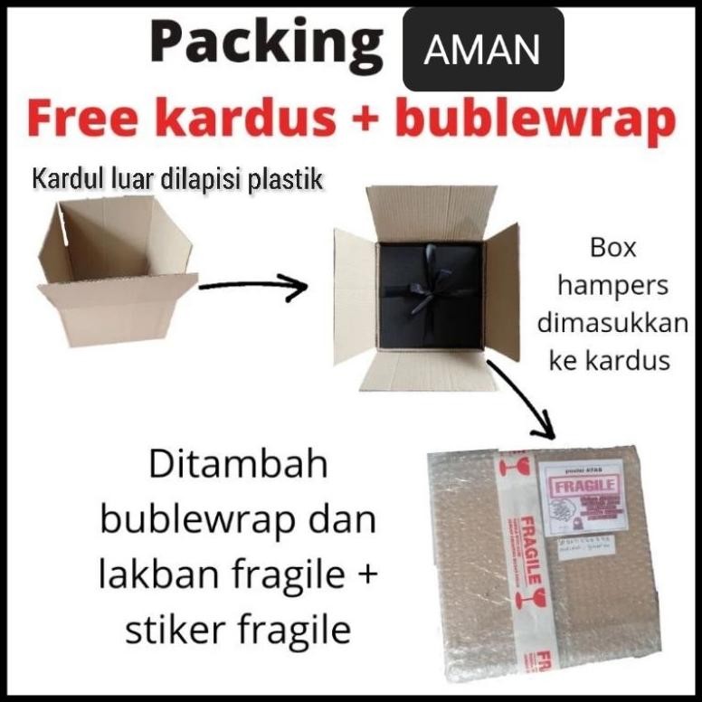 

KLJ Hampers Gift Box Cewek /Wanita Hijab Jam Kacamata dll Exclusive Best Quality TERLARIS