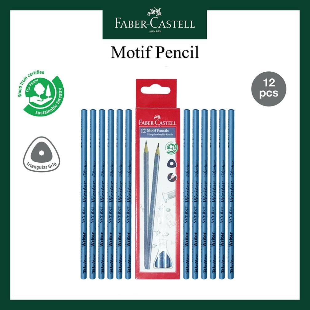

Pensil Faber Castell Triangular Motif Fun School Bentuk Segitiga Per Box DiM