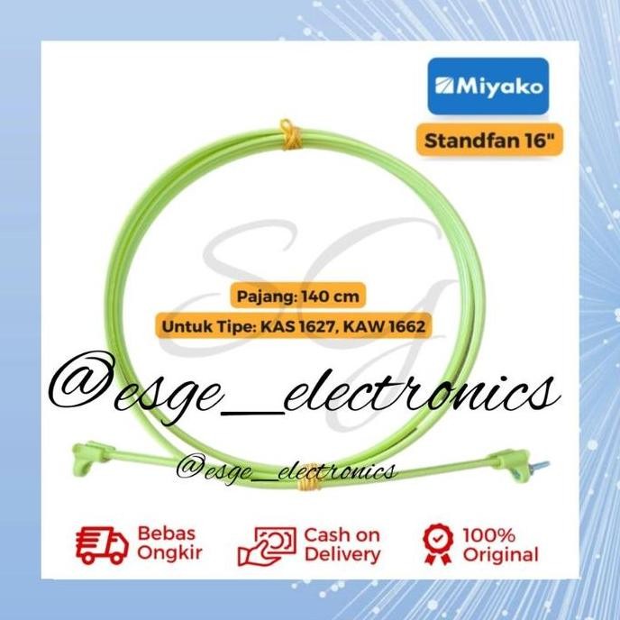 hanya disini] ORIGINAL RING KIPAS ANGIN MIYAKO 16" / LIS JARING  MIYAKO / KUNCI KIPAS MIYAKO / TALI 