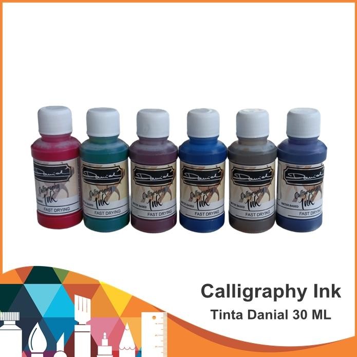 

Tinta Danial 30ml / Danial Calligraphy Ink / Tinta Kaligrafi / Calligraphy Ink / Tinta Danial DiM