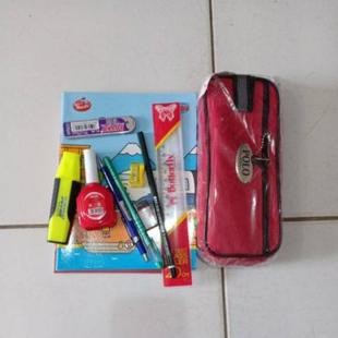 

Paket Alat Tulis Sekolah Lengkap 2 ( Tempat Pensil Kain ) / Souvenir Ulang Tahun DiM