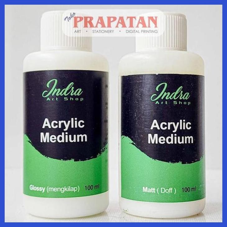 

( SEKOLAH / LUKIS ) SALE INDRA ACRYLIC MEDIUM 100ML | MEDIUM CAT AKRILIK (SENI / MENGGAMBAR / ART / KERAJINAN ) SIAP KIRIM