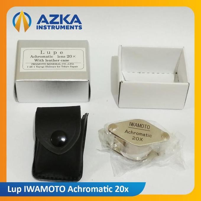 

Sale Kaca Pembesar / Hand Lens / Loupe / Lup Geologi Iwamoto Achromatic 20X