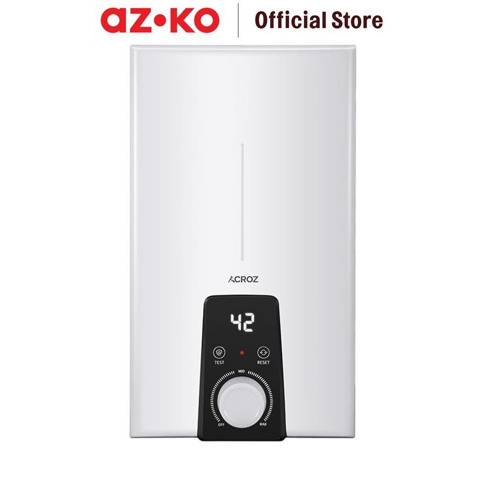 NEW AZKO Acroz Helio Water Heater Listrik Instant Pemanas Air Water Warmer Aksesori Kamar Mandi Alat