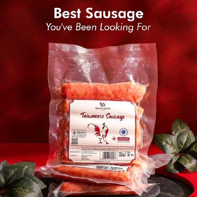 

best produk] Sosis Ayam Taiwan Halal Hong Rou Frozen