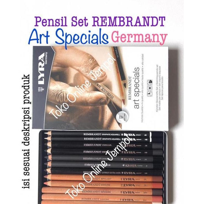 

Pensil Sketsa Art Special Lyra Charcoal Graphite 105634 Set Atk1207Gt