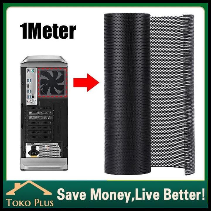 Terlaris Dust Filter PC Magnetic PVC30x100cmFilter Dust Mesh PVC - PC Fan Filter Mesh Kipas Komputer