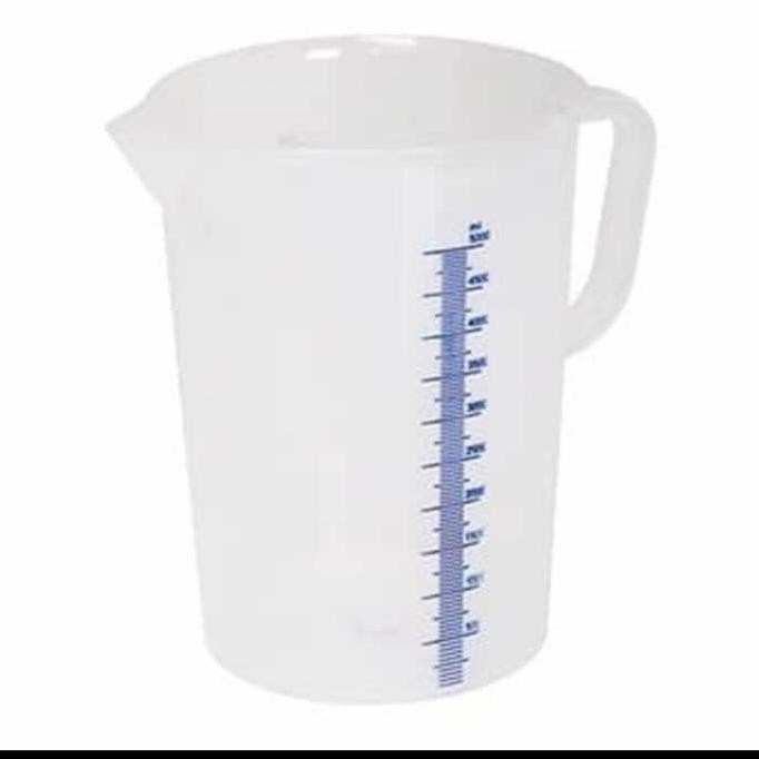 Gelas takar plastik Greenleaf 5 liter - Alat takaran - Teko takaran [terbaik]
