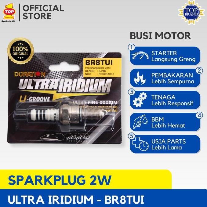 Busi Motor Iridium Br8Tui - Beat - Cbr - Jupiter Mx 135