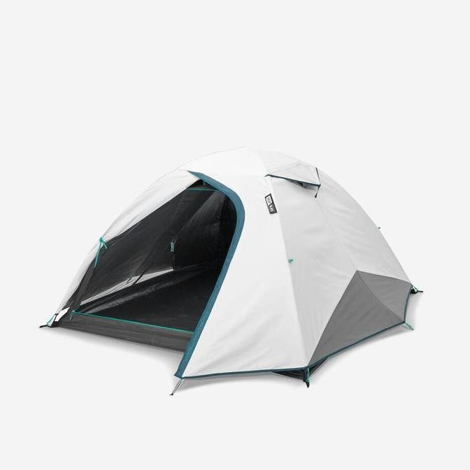 Promo Decathlon Quechua Tenda Camping Mh100 Xl Fresh&Black - 3 Orang - 876111