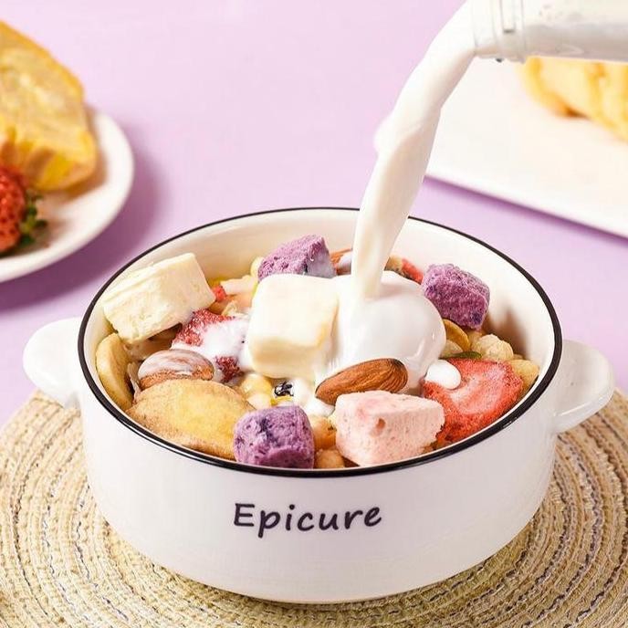 (Halal) Yogurt Fruit Cereal Oatmeal Maiqufeng Sereal Buah Sehat