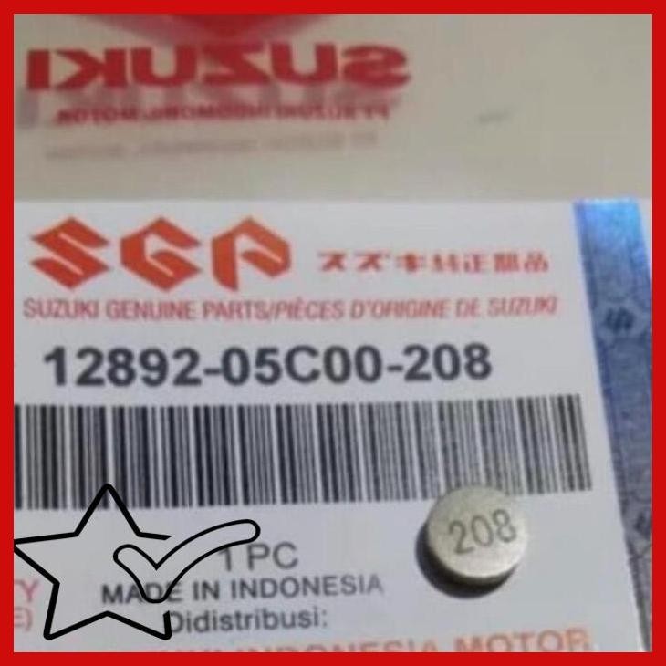 [SPB] SIM KLEP FU GSX CB150 R OLD LED SONIC 150 SUPRA GTR UKURAN 208