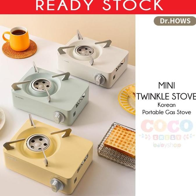 ''Terlaris" Dr Hows Korea Mini Twinkle Stove Portable Camping Stove Standard Murah