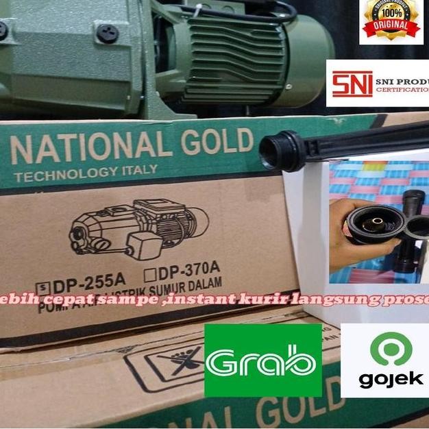 Pompa Air Jet Pump National Gold Dp 255 Daya Hisap 30 Meter