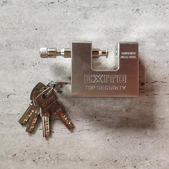 Gembok Balok Panzer Baja - Anti Maling - Gembok Anti Potong