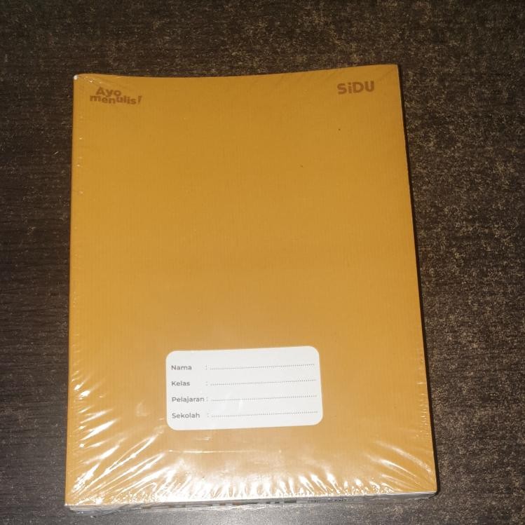 

Buku Tulis Sinar Dunia Sampul Coklat 40 lembar 1 Pak Isi 10 Buku SIDU Kraft Coklat