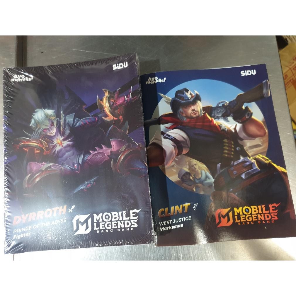 

Buku Tulis SIDU isi 58 Lembar - 10 Buku / Buku Sinar Dunia X MOBILE LEGENDS / MOTIF LAINNYA 1 PAK