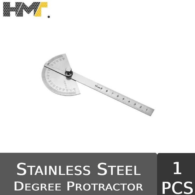 

SANDS Penggaris Busur Derajat / Stainless Steel Degree Protractor TM