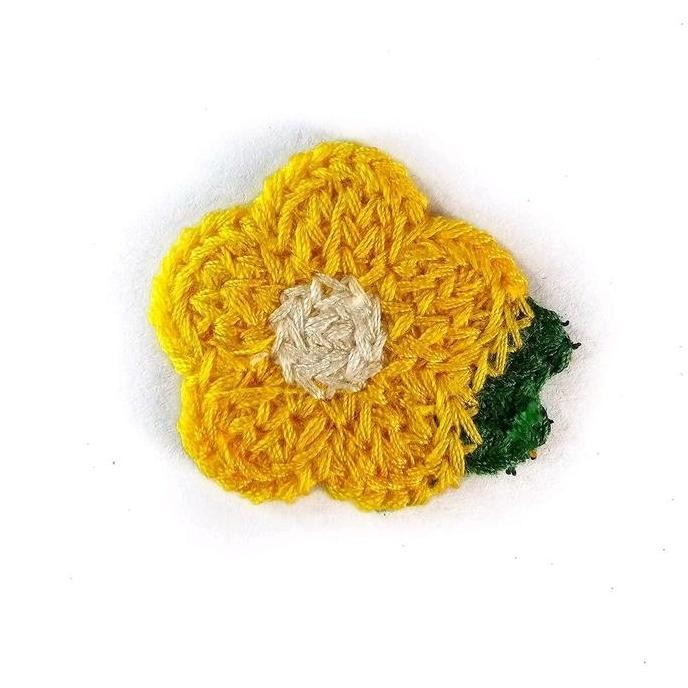 

%$%$%$%$] patch bunga rajut croschet wool