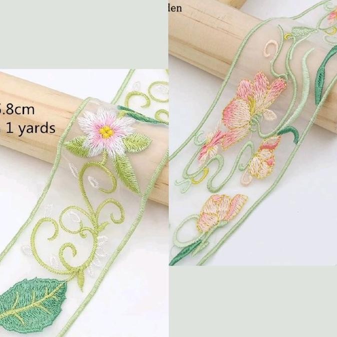 

:::::::] renda bordir per-meter (100cm)