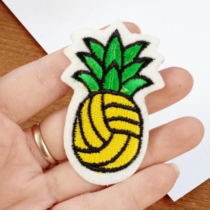 

Silahkan Order] patch bordir nanas/bordir tempel/patch baju