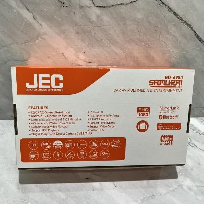 ready  Headunit JEC 9inch Android TV mobil