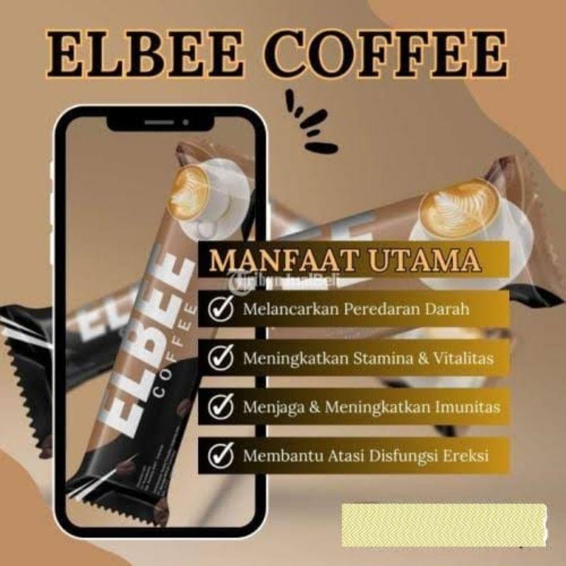 

Elbee Coffee 1 Box Isi 10 Sachet Terbaru Best Quality 100% Original
