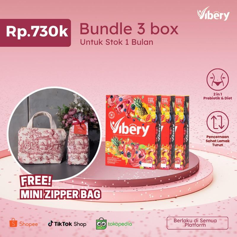 

Bundle 3 Box Vibery Terbaru Best Quality 100% Original