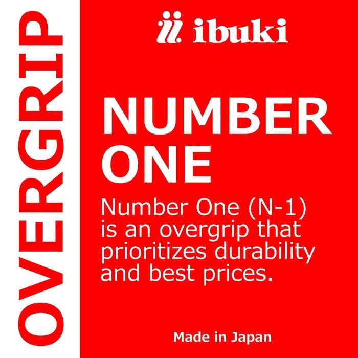 Grip Karet Raket Badminton / Grip Raket Tennis Ibuki Number One / N1 Durability|Lengket|