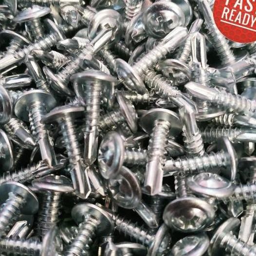 50Pcs Sekrup Roofing Sds Truss Head Sds Skrup Truss