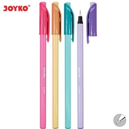 

Diskon 12Pcs Ball Pen Pulpen Pena Joyko Bp-251 Frodo 0.7 Mm Bolpen Murah Pastel Warna Warni Black Grosir Diskon