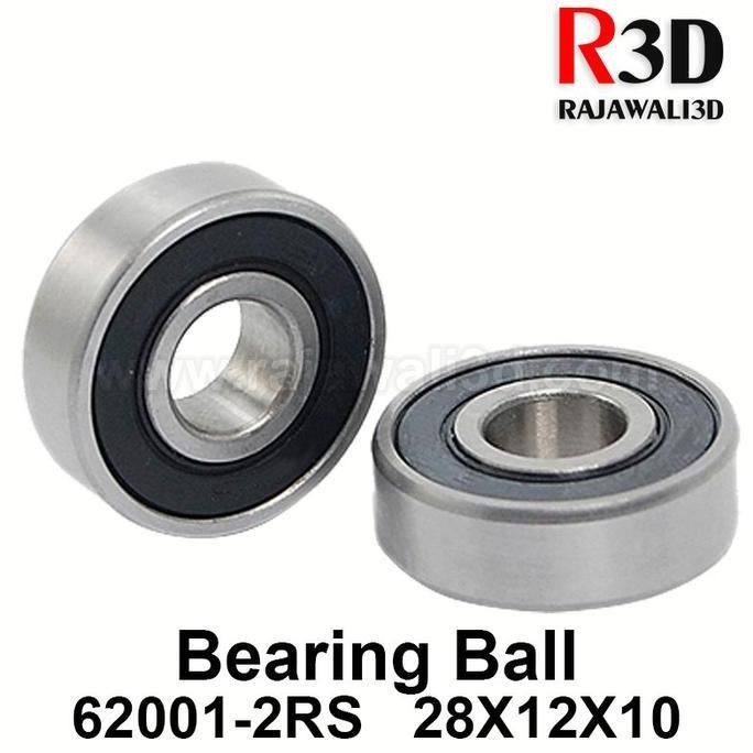 Up Ball Bearing 62001-2Rs 62001 Rs 28X12X10Mm Terlaris
