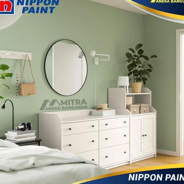 Cat Tembok Eksterior Interior Nippon Paint Warna Sweet Escapade Np Bgg 1759 T Sage Green