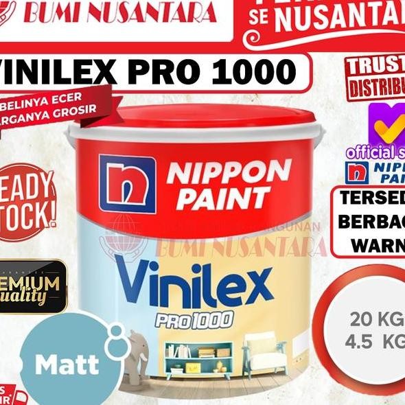 Vinilex Pro 1 25Kg Putih Cat Tembok Vinilex Pro 25Kg Putih