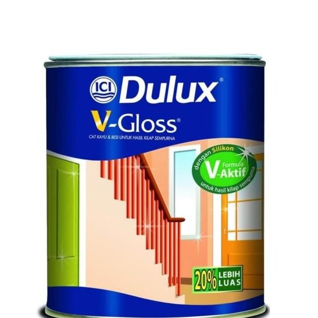 Cat Minyak Kayu Besi Dulux Vgloss 1Kg Warna Standart Dan Khusus