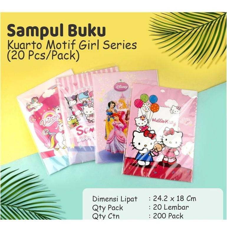 

Promo Sampul Buku Cewek 20Lbr Sampul Girl Art Paper Kwarto Cowok Anak Laki Diskon