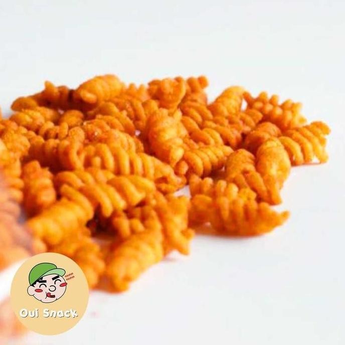 

Makaroni Spiral Pedas Balado Cemilan 150Gr | Oui Snack